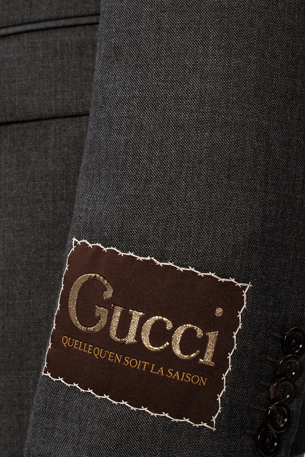 Blazer with notched lapels wzorem gucci - wzorem gucci bloom